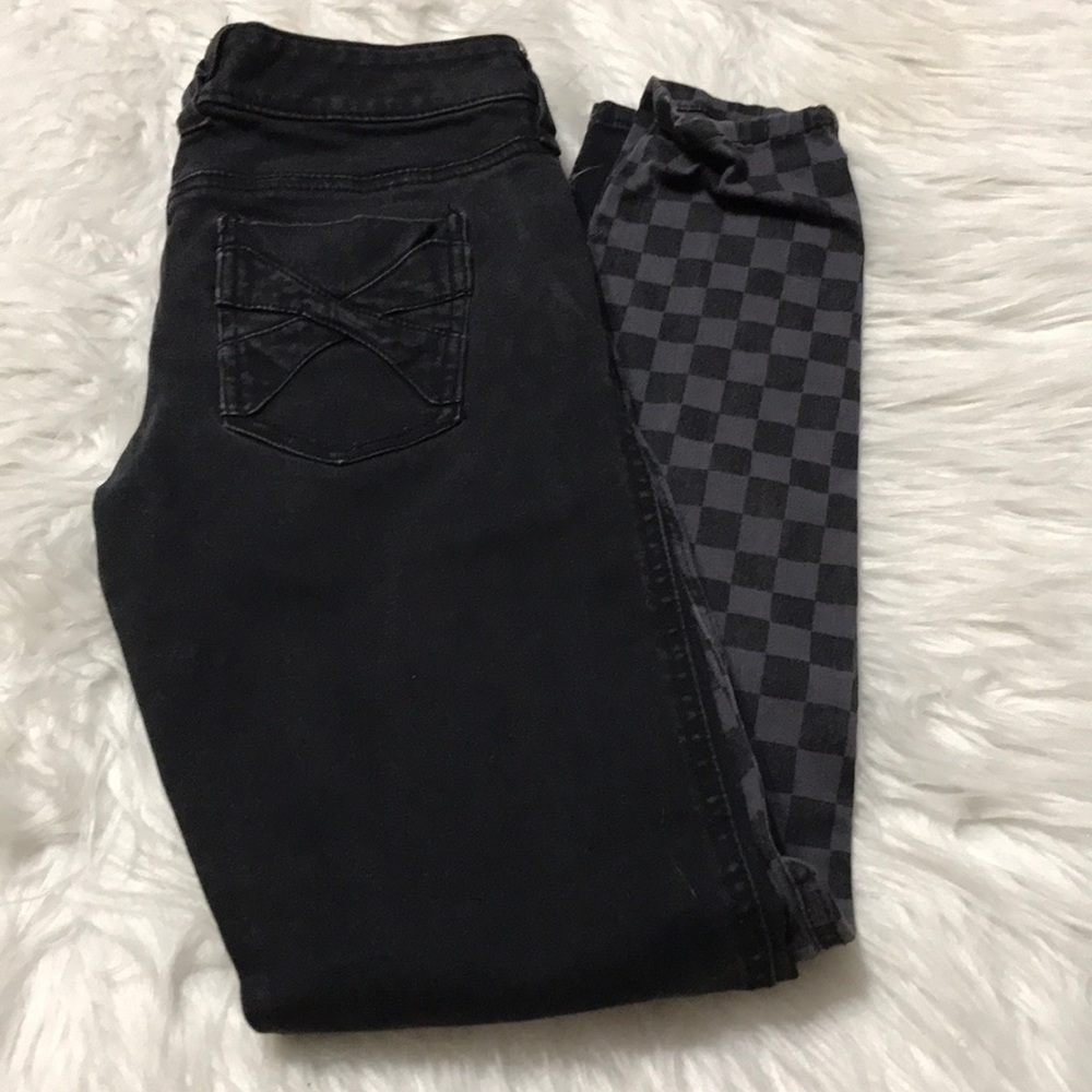 Royal Bones women’s black jeans size 3